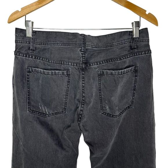 CAbi Womens 8 Style 188 Slouchy Boyfriend Straight Leg Black Jeans 8 - Picture 5 of 7